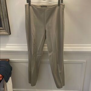Elie Tahari Tan Straight Leg Pants
